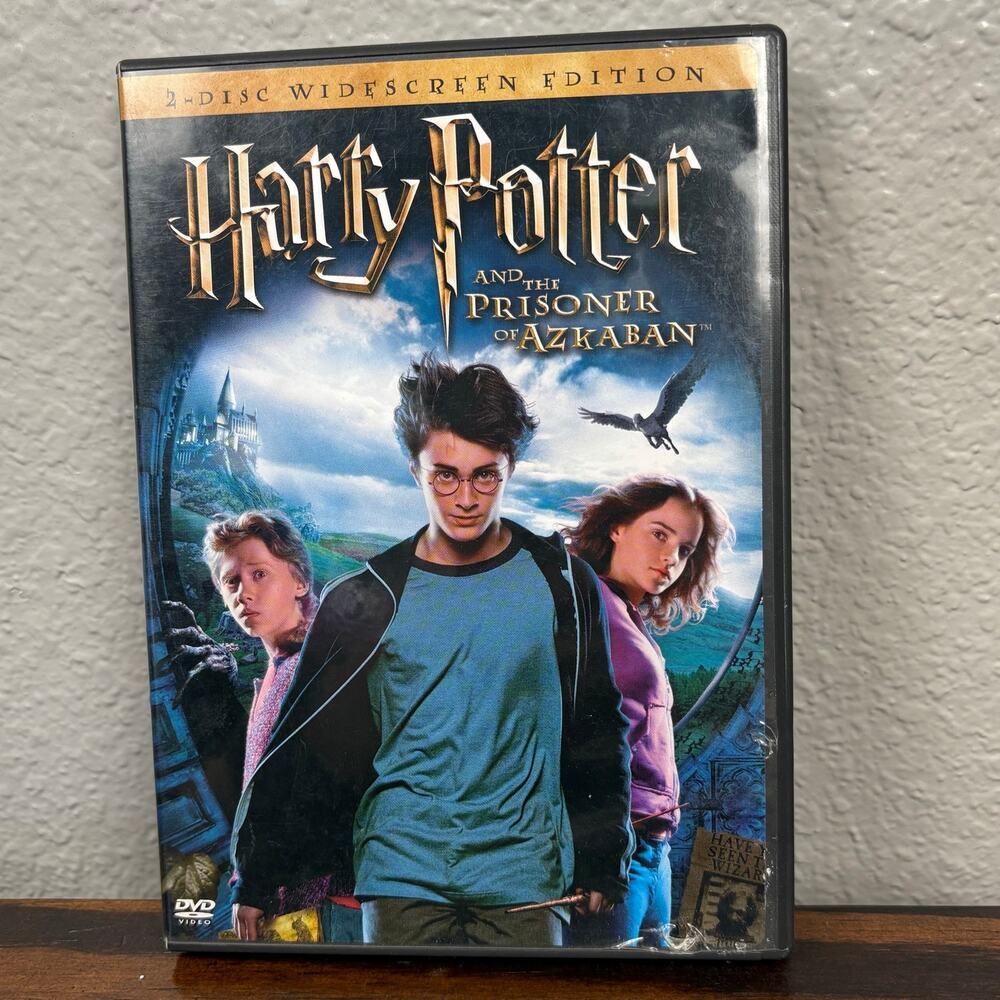 Harry Potter Prisoner of Azkaban Widescreen 2-Set DVD Collection Fantasy Magic